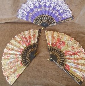 oriental hand held fans